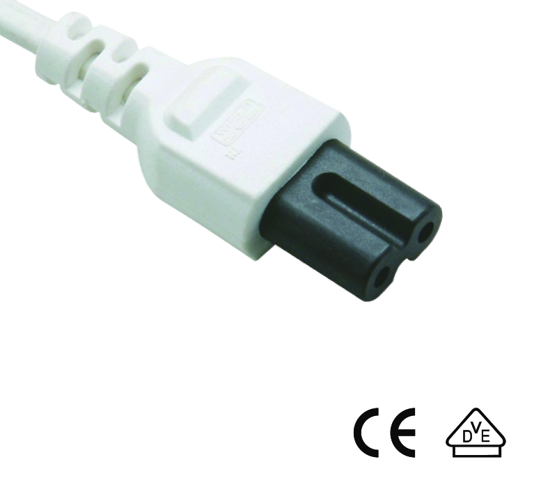 JT-ST2 IEC-kontakt hunnkontakt C7 som overholder kinesiske og tyske standarder