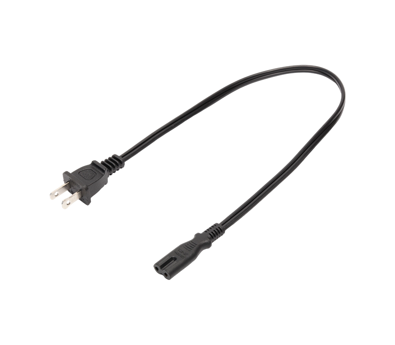 JT-2+ST2/FY-ST2 10A 125V to-pinners amerikansk standardplugg med IEC-kontakt C7