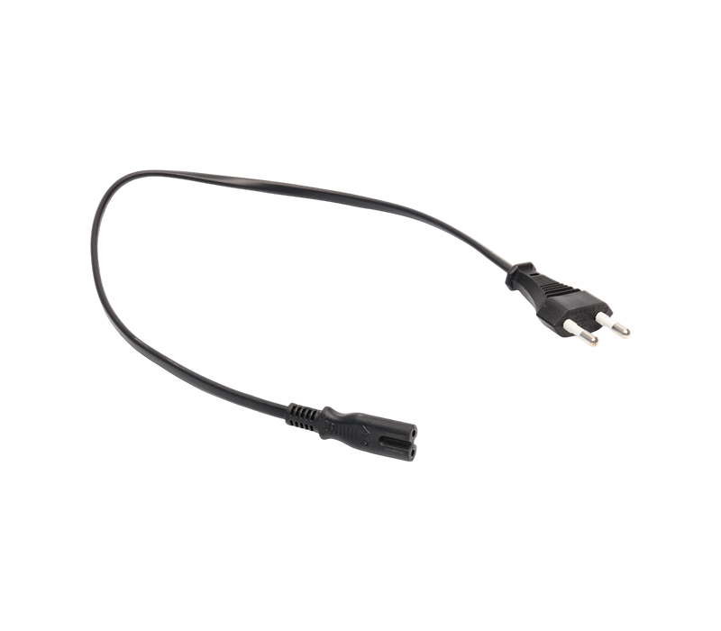 K2-3+ST2/FY-ST2 2,5A 250V Korea 2-pinners plugg med IEC-kontakt C7