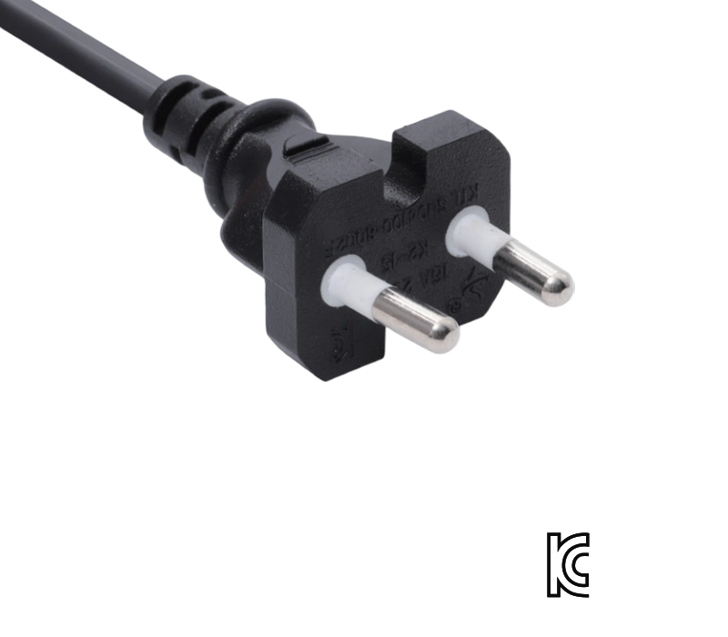 K2-15 16A 250V Korea 2-pin verktøyplugg