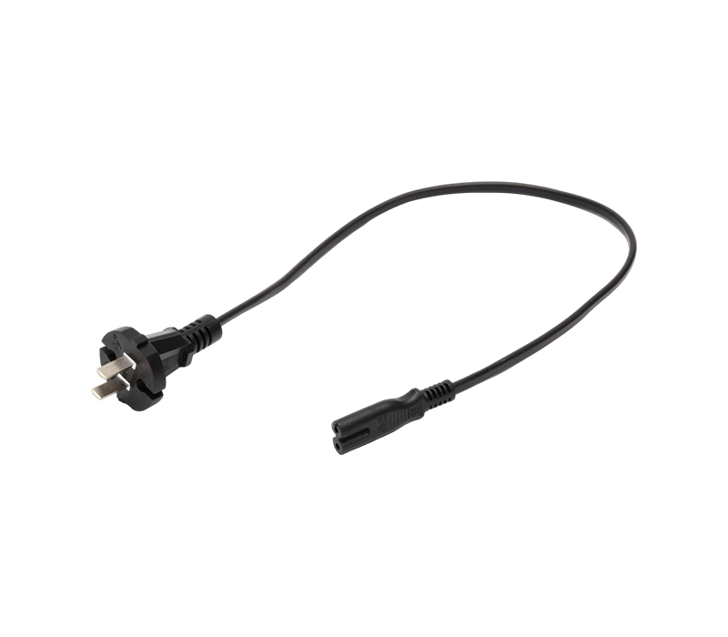 C2-10B+ST2/FY-ST2 10A 250V Kina standard to-pinners verktøyplugg for IEC-kontakt C7