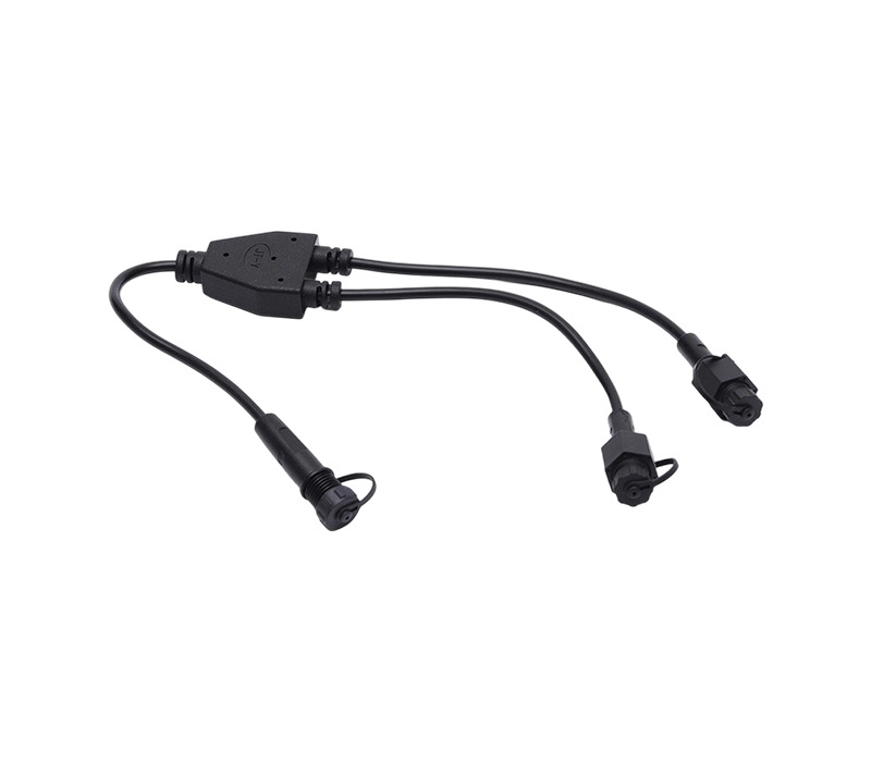 IP67 hann/hun Y-formet kontakt