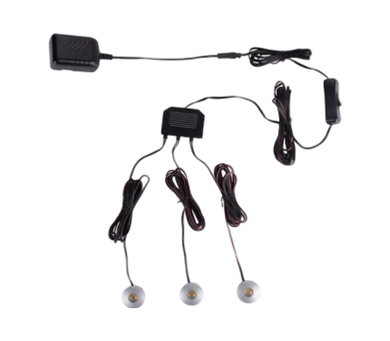 CLS-04 Kabinettbelysning ABS plasthus med malt overflate